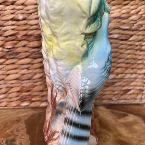 Chalkware Bird Vase/Planter - Picture 3 of 11